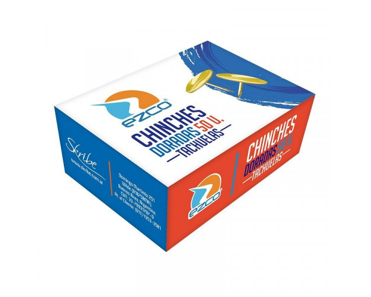 CHINCHE EZCO DORADA X 50 - COD 2380050