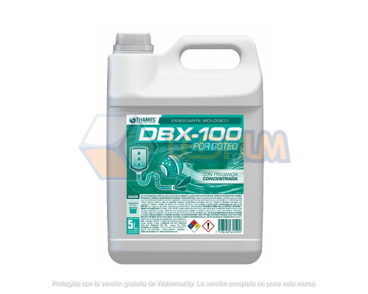 DB-X100 DIGESTANTE BIOLOGICO X GOTEO X 5LTS ( THM