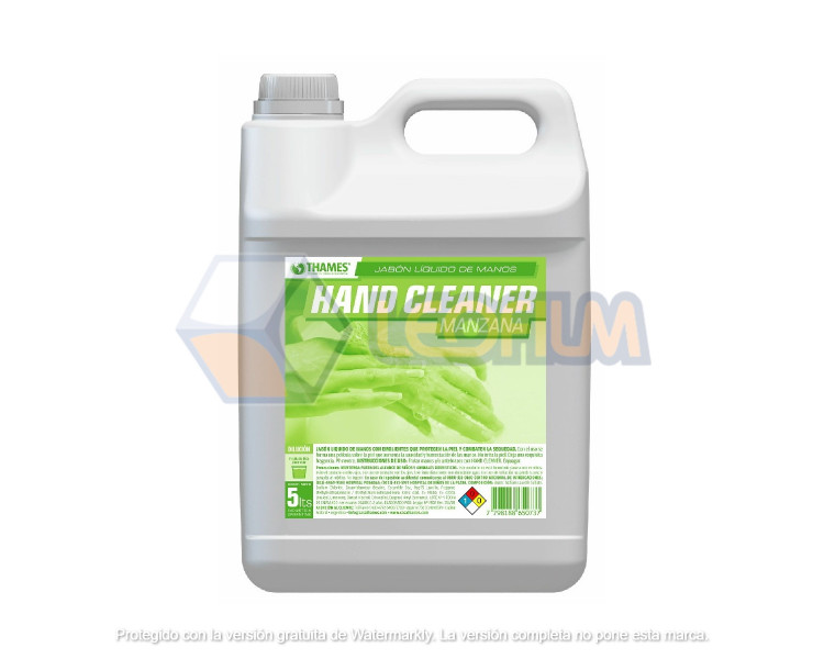 JAB. LIQ. HAND CLEANER MANZANA X 5LTS.(X1) (THM)