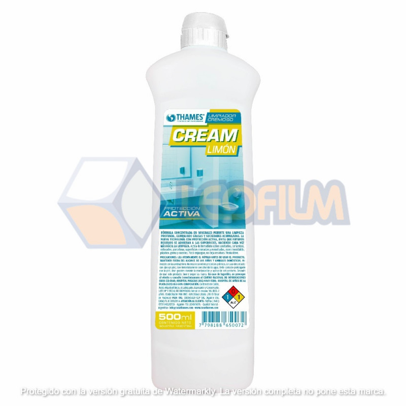 LIMP. MULTIUSO CREAM LIMON X 750GRS./500ML. (THM) LIMP. MULTIUSO CREAM LIMON X 750GRS./500ML. (THM)