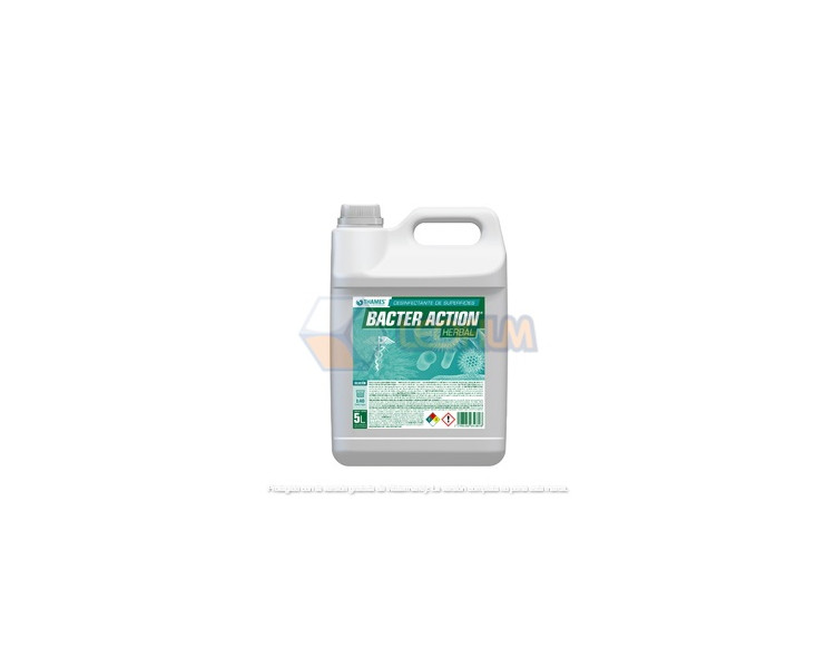 BACTER ACTION HERBAL DESINF.GERMICIDA X 5LTS.(THM) BACTER ACTION HERBAL DESINF.GERMICIDA X 5LTS.(THM)
