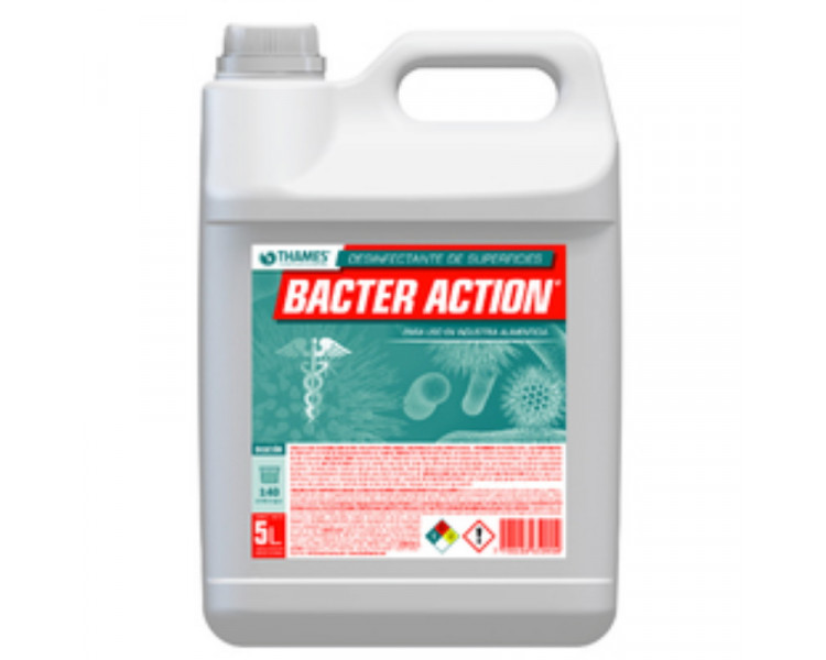 BACTER ACTION SENASA DESINF.GERM. X 5LTS. (THM) BACTER ACTION SENASA DESINF.GERM. X 5LTS. (THM)