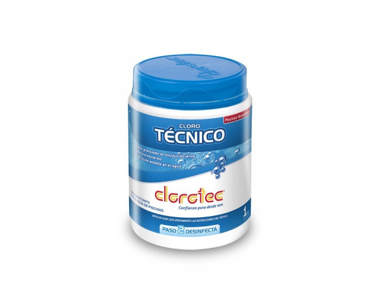 CLOROTEC CLORO TEC.GRANULADO X1KG-PIL REVEST-74042