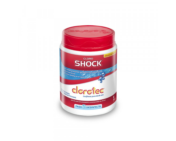 CLOROTEC SHOCK CLORO GRANULADO X 1 KG.-74025