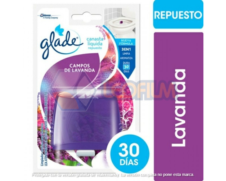 DESODORANTE INODORO CANASTA GLADE (REP. X 27,5GR/32GR) - 607-673716