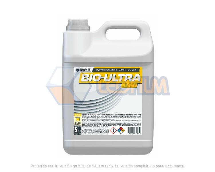 DETERGENTE BIO ULTRA LIMON X 5LTS ( THM )