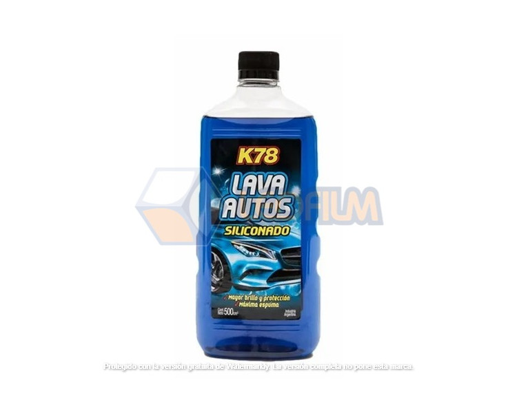 K78 LAVA AUTOS SILICONADO 600ML. - 578