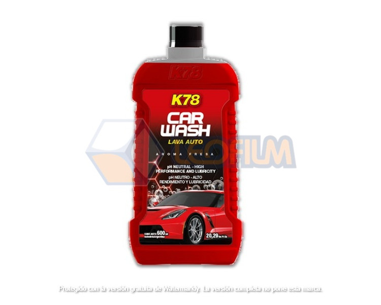 K78 LAVA AUTOS TRADICIONAL CAR WASH 500CC. - 718