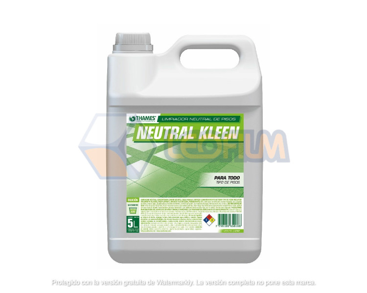 LIMPIADOR DE PISOS NEUTRAL -KLEEN X 5LTS.( THM )