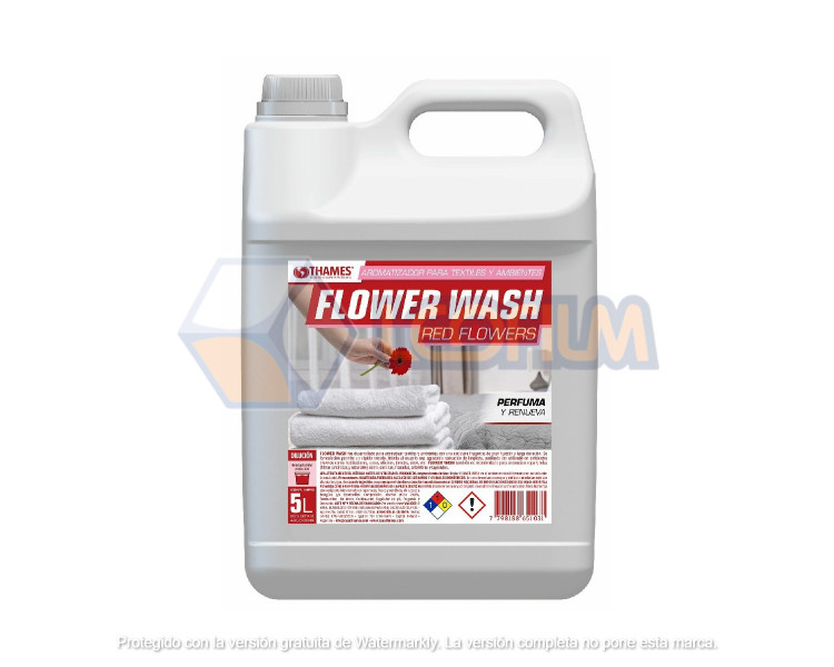 PERF P/ROPA FLOWERWASH RED FLOWERS X 5LTS.(THM)