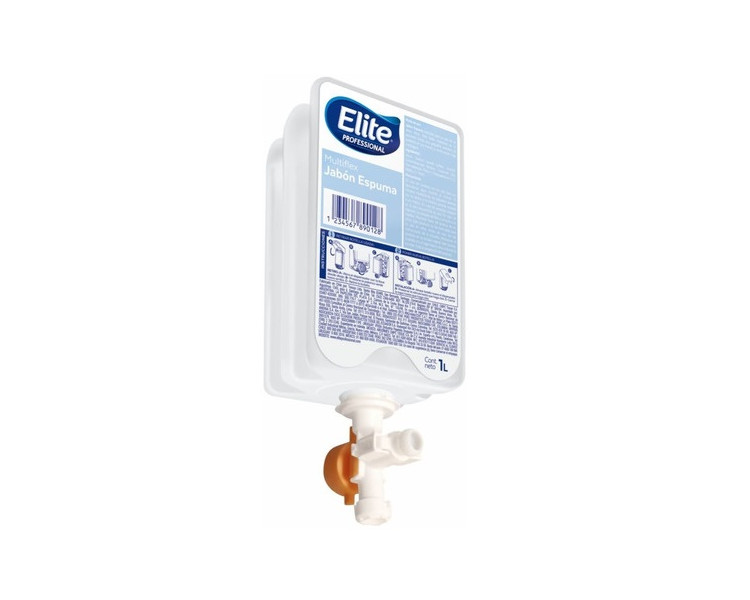 JABON ESPUMA MULTIFLEX X 1LT. ( ELITE) - 8056