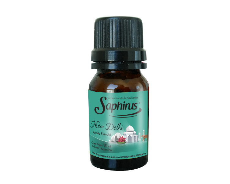 AROMATIZANTE ACEITE P/HORNILLO NEW DELHI SAPHIRUS 10ML.