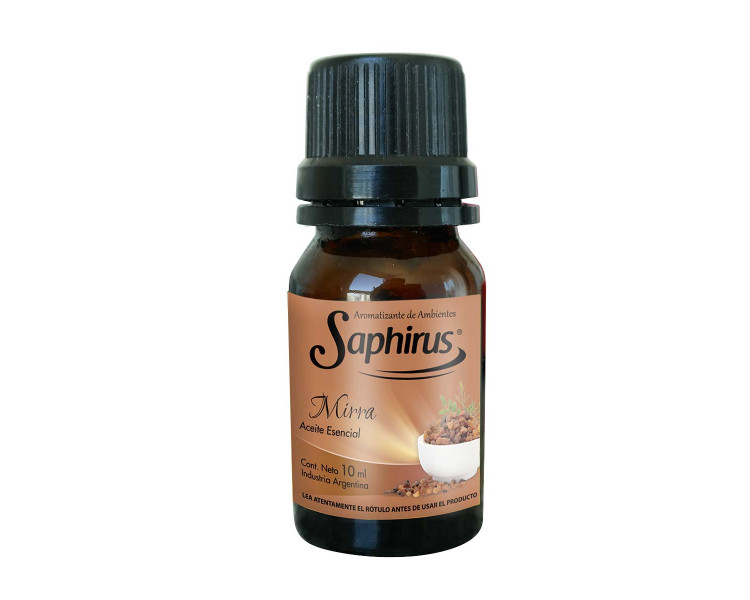 AROMATIZANTE ACEITE P/HORNILLO MIRRA SAPHIRUS 10ML.