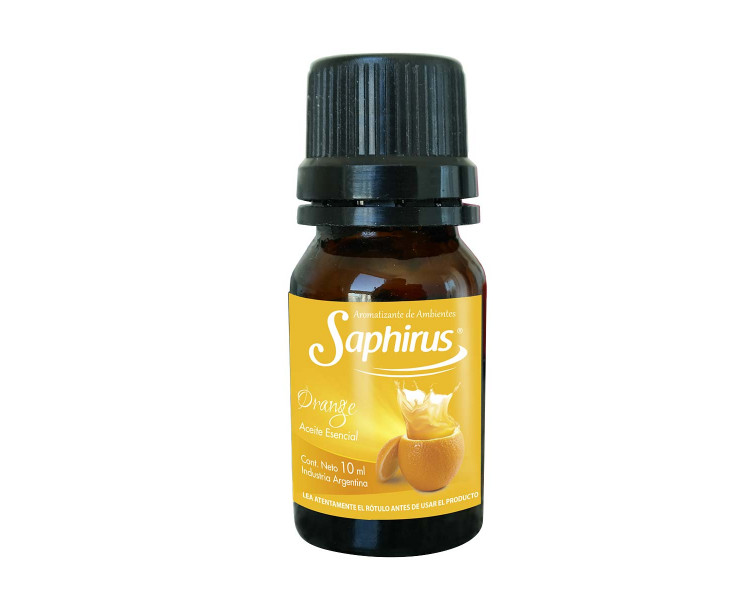 AROMATIZANTE ACEITE P/HORNILLO ORANGE SAPHIRUS 10ML.