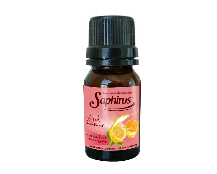 AROMATIZANTE ACEITE P/HORNILLO LINAH SAPHIRUS 10ML.