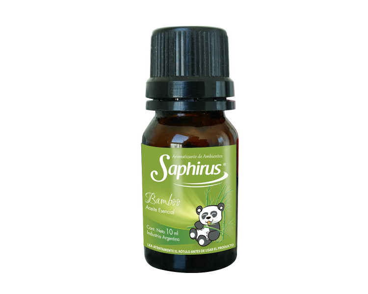 AROMATIZANTE ACEITE P/HORNILLO BAMBOO SAPHIRUS 10ML.