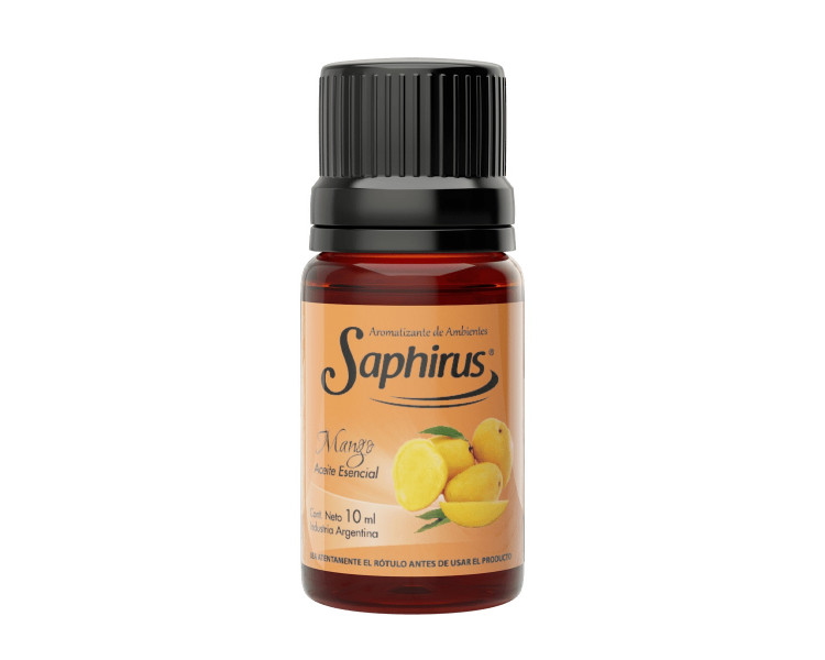 AROMATIZANTE ACEITE P/HORNILLO MANGO SAPHIRUS 10ML.