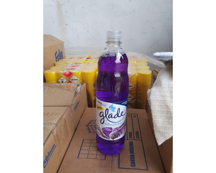 LIMPIADOR LIQUIDO GLADE MULTISUPERFICIES LAVANDA X 900CC