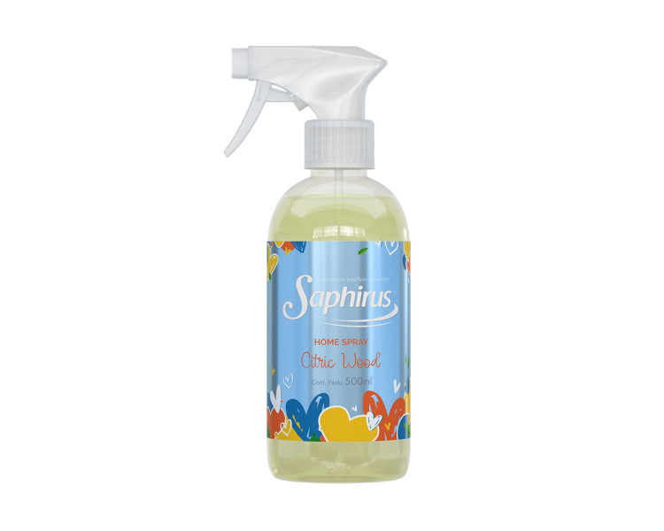 AROMATIZADOR HOME SPRAY SAPHIRUS X 500ML.