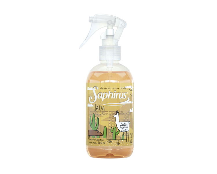 AROMATIZADOR TEXTIL VAINILLA - SALTA SAPHIRUS X 250ML.