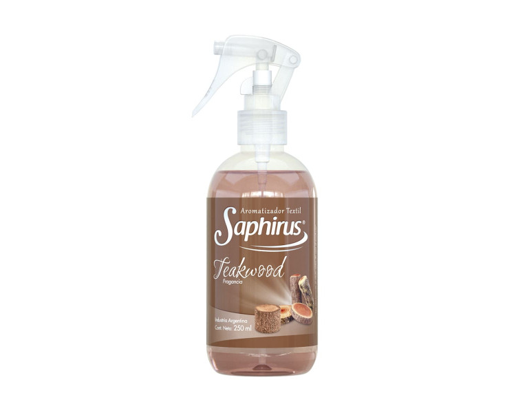 AROMATIZADOR TEXTIL TEAKWOOD SAPHIRUS X 250ML.