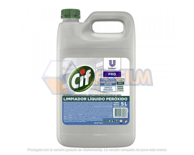 CIF LIMPIADOR PEROXIDO X 5LTS.