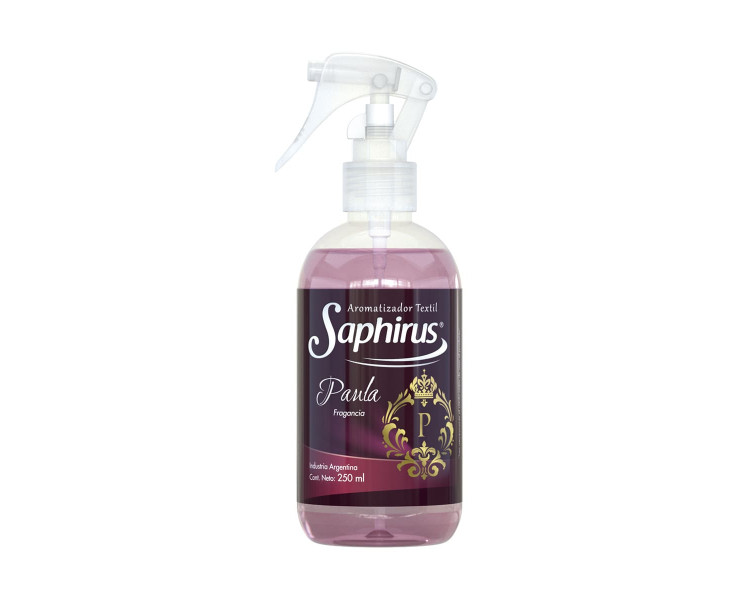 AROMATIZADOR TEXTIL PAULA SAPHIRUS X 250ML.