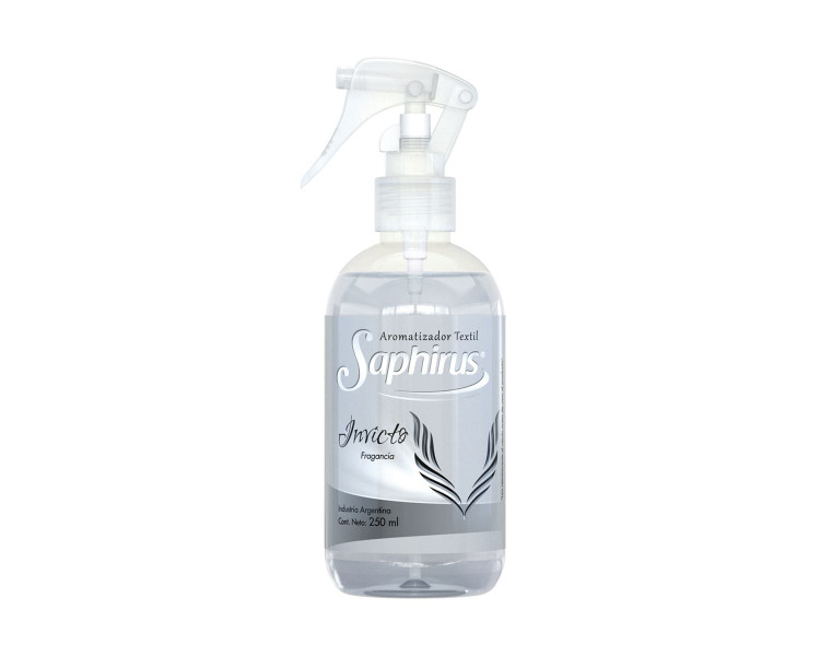 AROMATIZADOR TEXTIL INVICTO SAPHIRUS X 250ML.