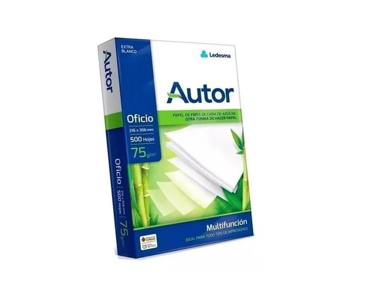 RESMA AUTOR OFICIO 75 GRS.X 500H.