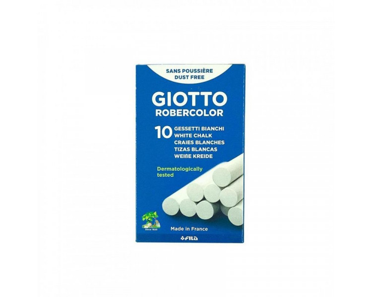 TIZA GIOTTO ROBERCOLOR BLANCA X10. 2832100