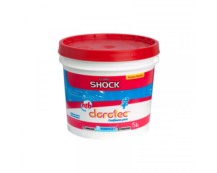 CLOROTEC SHOCK CLORO GRANULADO X 5KG.-74328