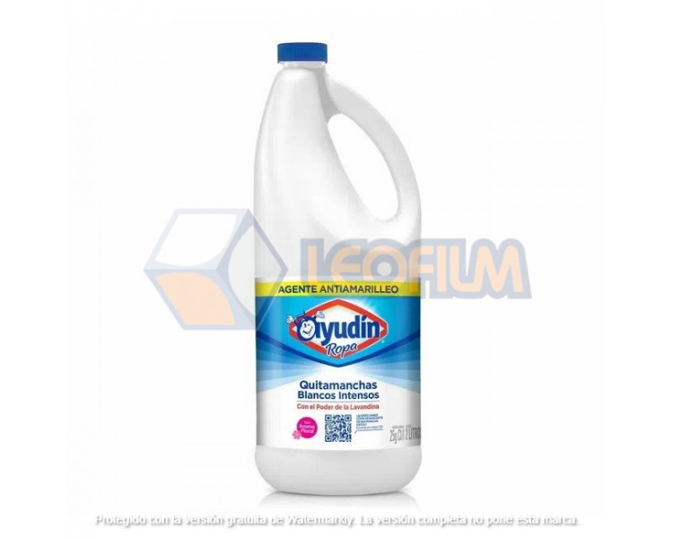 LAVANDINA AYUDIN QUITAMANCHAS ROPA BLANCA X 2LTS.