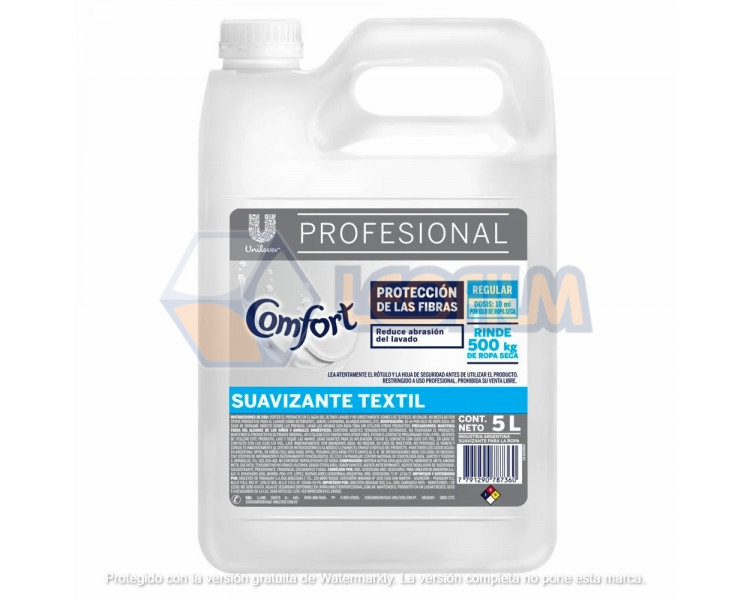 SUAVIZANTE COMFORT X 5 LTS. SUAVIZANTE COMFORT X 5 LTS.