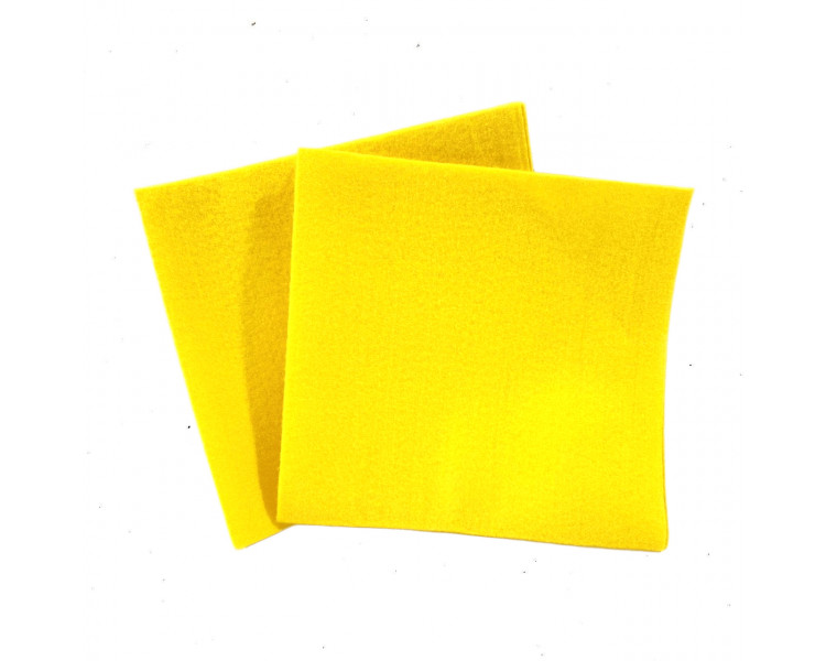 PAÑOS TIPO BALLERINA DE MANO AMARILLO 38X40-395