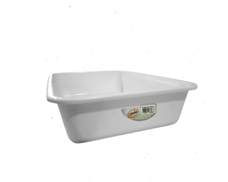 BATEA MEDIANA BLANCA 40X30X9- COD 6566