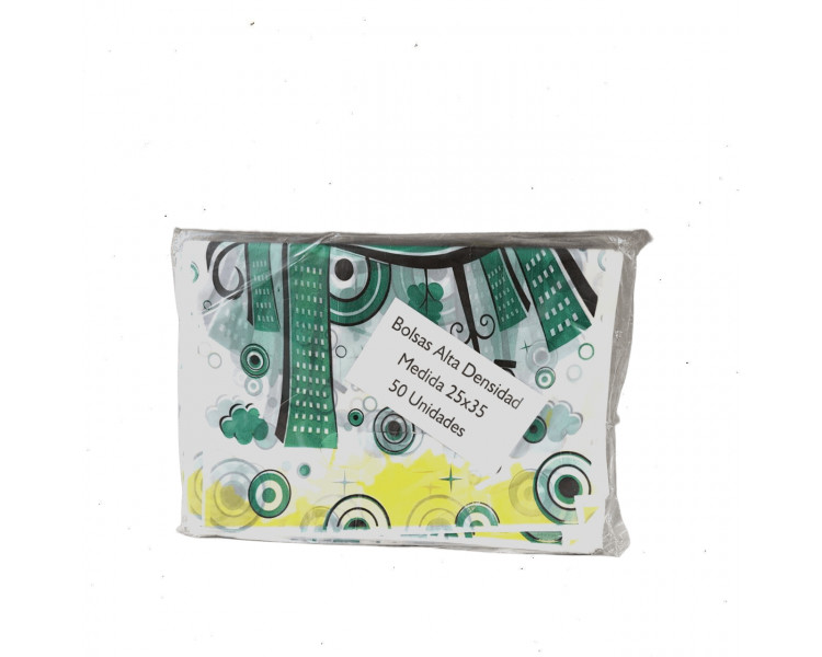 BOLSAS C TROQUEL IMPRESAS 25 X 35 AD( X 50 ) BOLSAS C TROQUEL IMPRESAS 25 X 35 AD( X 50 )
